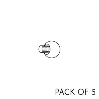 Threaded Bead [pack of 5]