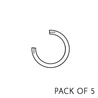 Threaded Circular Shaft [pack of 5]