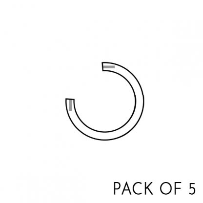 Threaded Circular Shaft [pack of 5]