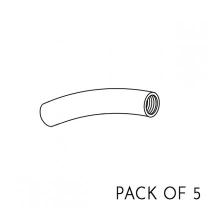 Threaded Curved Shaft [pack of 5]
